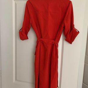Sharagamo red dress